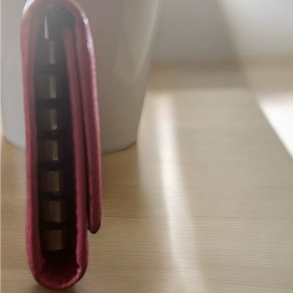 PRADA Pink Saffiano Leather Key Case - Picture 9 of 11